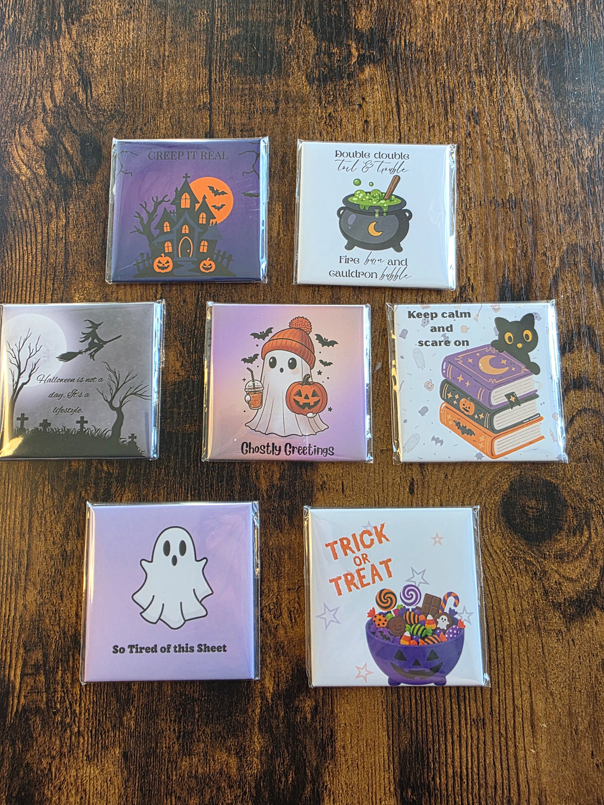 Halloween Pre-Made Magnets