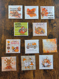 Fall / Thanksgiving Pre-Made Magnets