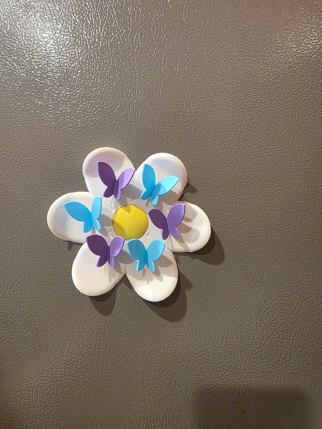 Flower Magnet with Butterfly Magnets
