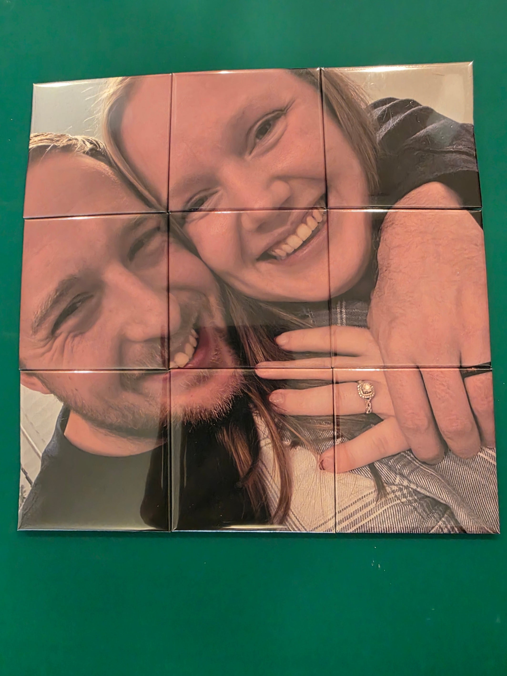 Custom Photo Puzzle Magnets