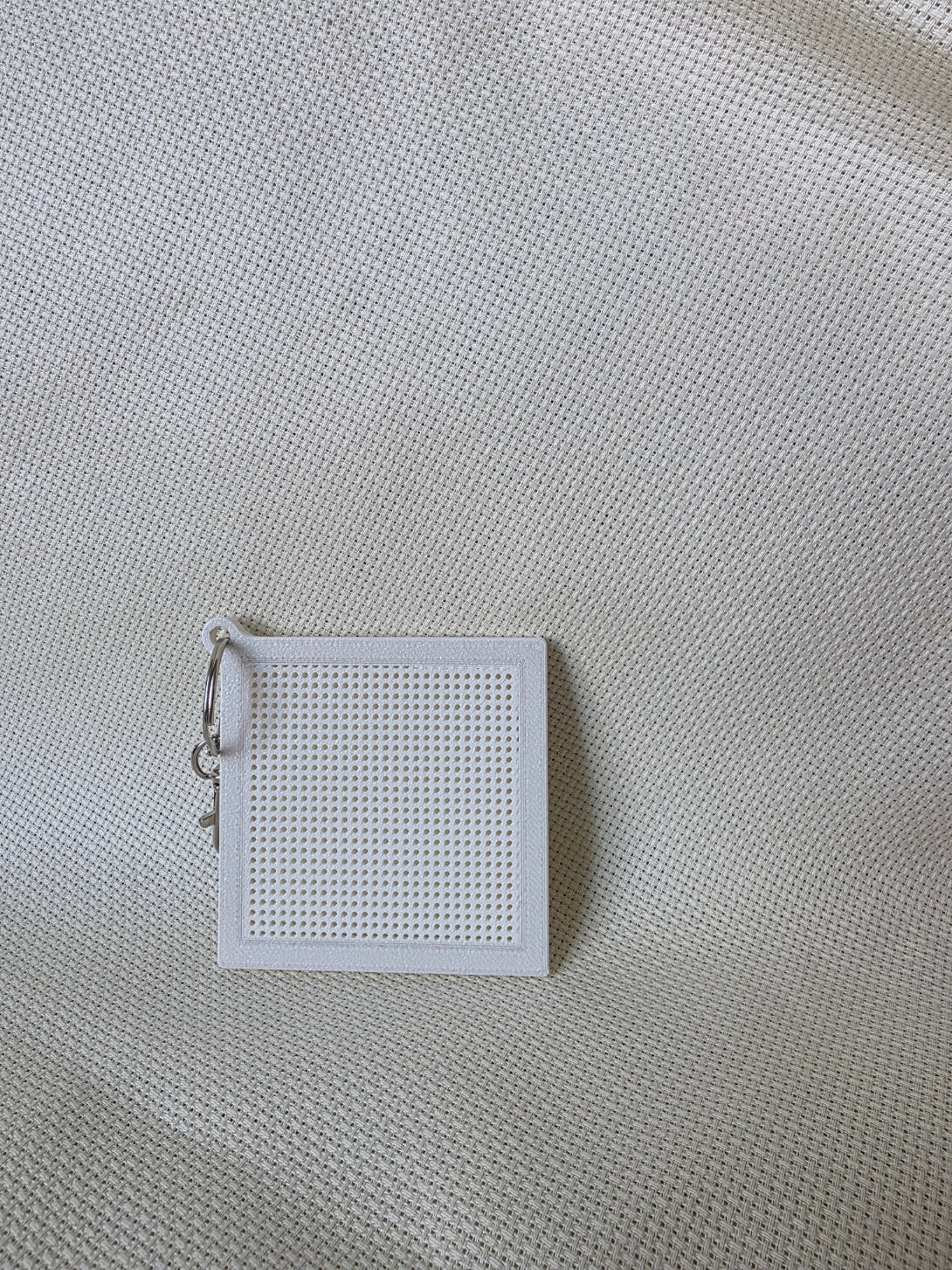 Cross Stitch Keychain Canvas